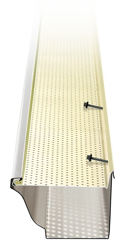 T-Rex continuous hanger on an eavestrough